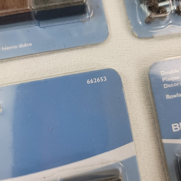 (4) Brainerd ROWLAND Double Decorator 66265 Charcoal Ebony & Soft Iron - Picture 4 of 13